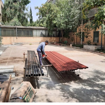 Maintenance and repair of motor house and office building of Tehran Food and Drug Organization